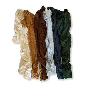 Brave Little Ones zip rompers pajamas with fold over mittens and socks 3-6 m